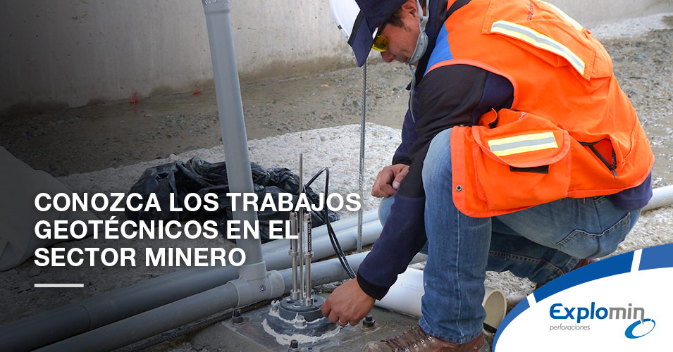 Conozca los trabajos geotécnicos en el sector minero