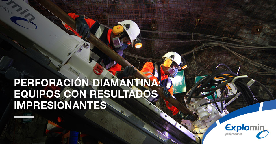 Perforación diamantina: conozca los equipos que logran resultados impresionantes